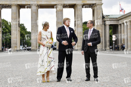 Fototermin mit König Willem-Alexander und Königin Maxima der Niederlande in Berlin
