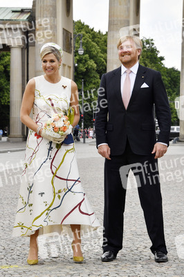 Fototermin mit König Willem-Alexander und Königin Maxima der Niederlande in Berlin