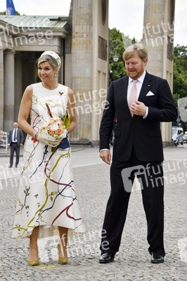 Fototermin mit König Willem-Alexander und Königin Maxima der Niederlande in Berlin