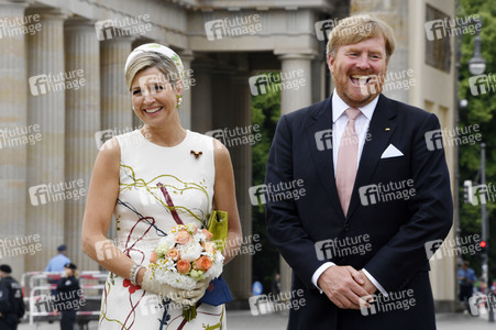 Fototermin mit König Willem-Alexander und Königin Maxima der Niederlande in Berlin
