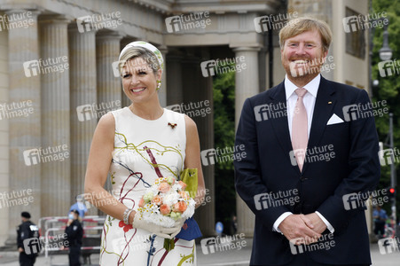 Fototermin mit König Willem-Alexander und Königin Maxima der Niederlande in Berlin