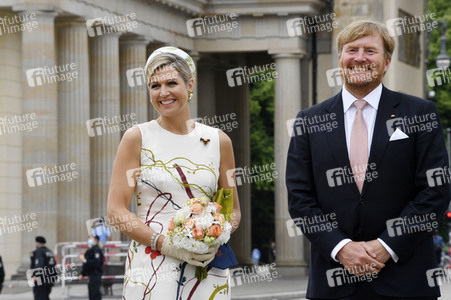 Fototermin mit König Willem-Alexander und Königin Maxima der Niederlande in Berlin