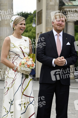 Fototermin mit König Willem-Alexander und Königin Maxima der Niederlande in Berlin
