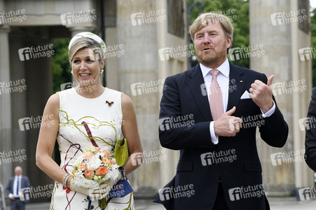 Fototermin mit König Willem-Alexander und Königin Maxima der Niederlande in Berlin