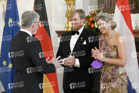 Staatsbankett zu Ehren des niederländischen Königspaars in Berlin