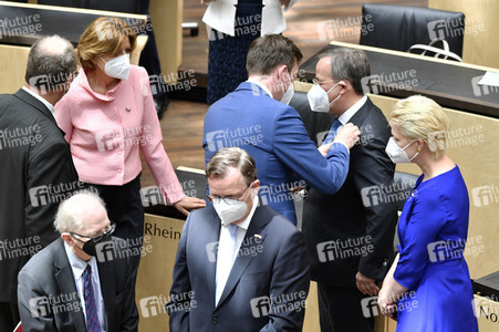 Besuch des niederländischen Königspaars im Bundesrat in Berlin