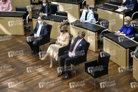 Besuch des niederländischen Königspaars im Bundesrat in Berlin
