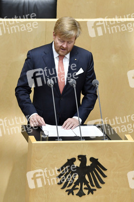 Besuch des niederländischen Königspaars im Bundesrat in Berlin