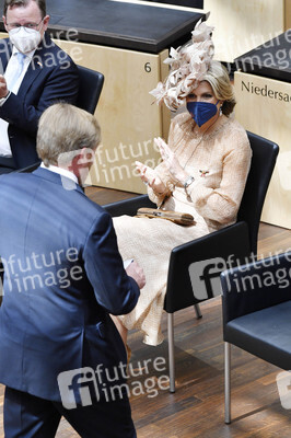 Besuch des niederländischen Königspaars im Bundesrat in Berlin