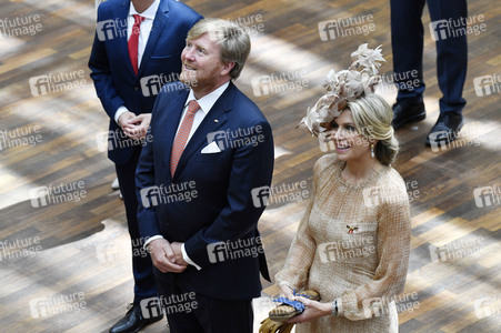 Besuch des niederländischen Königspaars im Bundesrat in Berlin