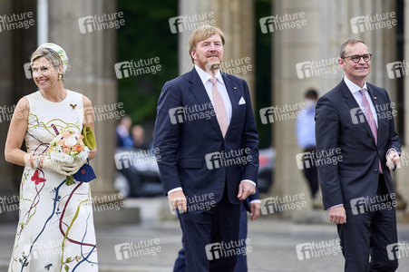 Fototermin mit König Willem-Alexander und Königin Maxima der Niederlande in Berlin