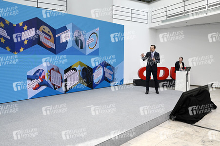 Vorstellung der Bundestagswahlkampfkampagne der CDU in Berlin