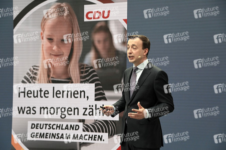 Vorstellung der Bundestagswahlkampfkampagne der CDU in Berlin