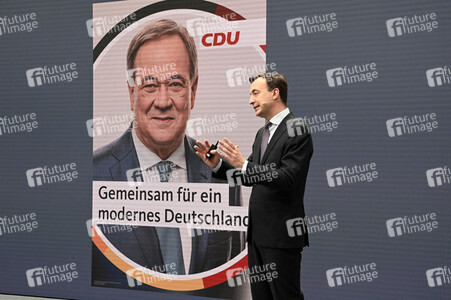 Vorstellung der Bundestagswahlkampfkampagne der CDU in Berlin