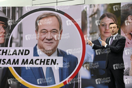 Vorstellung der Bundestagswahlkampfkampagne der CDU in Berlin