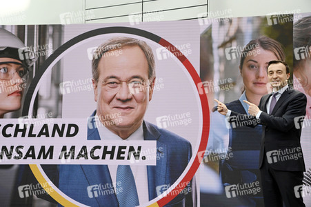Vorstellung der Bundestagswahlkampfkampagne der CDU in Berlin