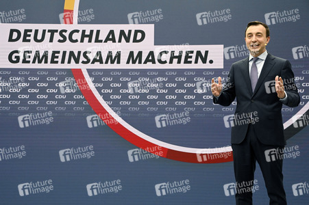Vorstellung der Bundestagswahlkampfkampagne der CDU in Berlin