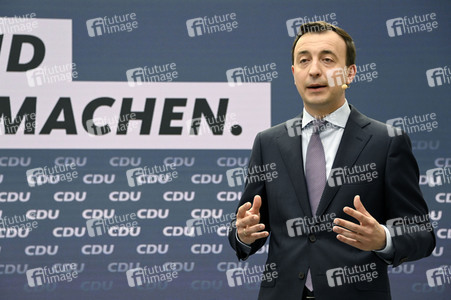 Vorstellung der Bundestagswahlkampfkampagne der CDU in Berlin