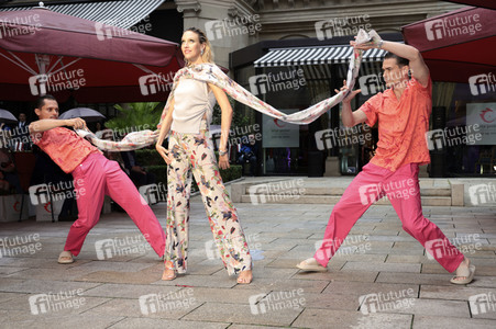 Anja Gockel Fashionshow S 22 auf der Frankfurt Fashion Week SS 2022