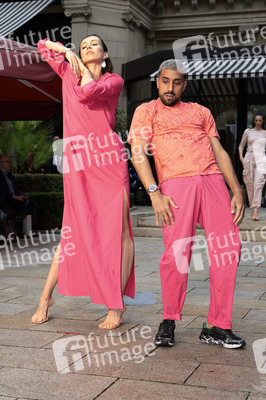 Anja Gockel Fashionshow S 22 auf der Frankfurt Fashion Week SS 2022