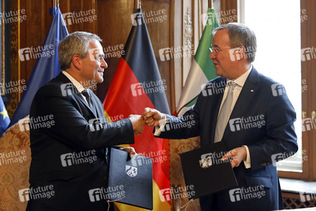 Erneuerung der Partnerschaftserklärung zwischen Hauts-de-France und NRW in Aachen
