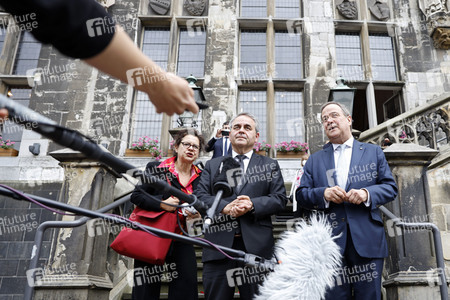 Erneuerung der Partnerschaftserklärung zwischen Hauts-de-France und NRW in Aachen