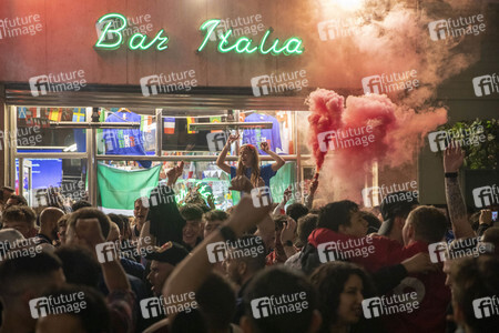 Italien-Fans feiern den EM-Sieg in London