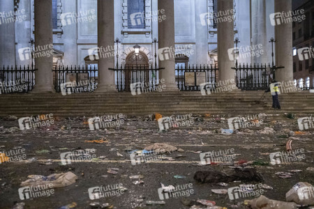 Italien-Fans feiern den EM-Sieg in London