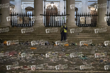 Italien-Fans feiern den EM-Sieg in London