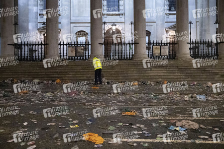 Italien-Fans feiern den EM-Sieg in London