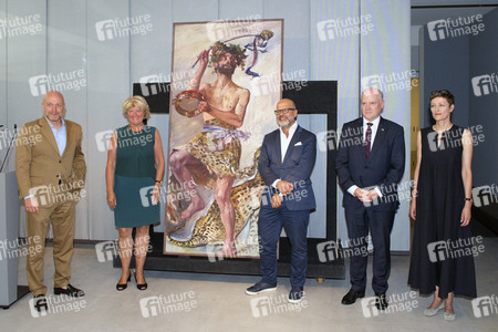 Pressekonferenz zum Neuerwerb 'Bacchant' von Lovis Corinth in Berlin