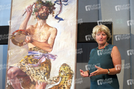 Pressekonferenz zum Neuerwerb 'Bacchant' von Lovis Corinth in Berlin