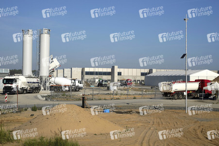 Baustelle der Tesla Gigafactory 4 in Grünheide