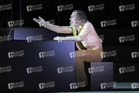 Theaterprobe 'Jedermann - Das Spiel vom Sterben des reichen Mannes' in Salzburg