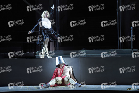 Theaterprobe 'Jedermann - Das Spiel vom Sterben des reichen Mannes' in Salzburg