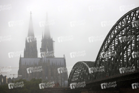 Regenfälle in Köln
