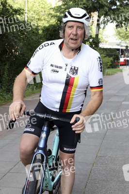 Zieleinlauf der HerzRadtour in Hamburg