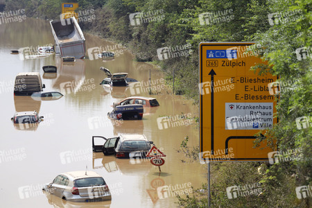 Hochwasser in Erftstadt