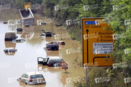 Hochwasser in Erftstadt
