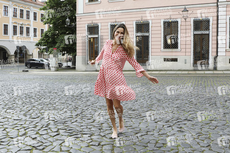 Exklusiver Fototermin mit Alexandra Kamp in Görlitz