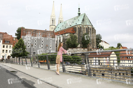 Exklusiver Fototermin mit Alexandra Kamp in Görlitz