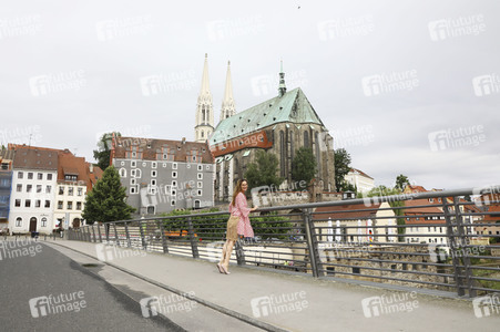 Exklusiver Fototermin mit Alexandra Kamp in Görlitz