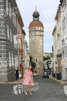 Exklusiver Fototermin mit Alexandra Kamp in Görlitz