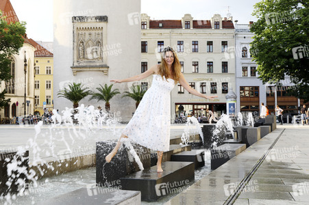 Exklusiver Fototermin mit Alexandra Kamp in Görlitz