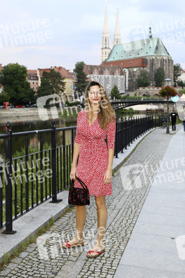 Exklusiver Fototermin mit Alexandra Kamp in Görlitz