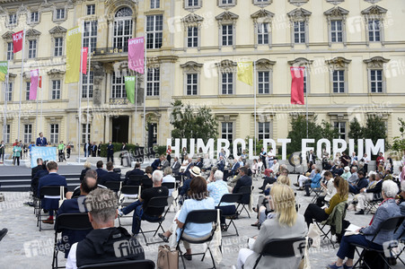 Festakt zur Eröffnung vom Humboldt Forum in Berlin