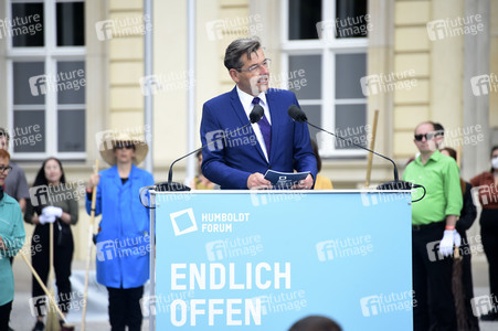 Festakt zur Eröffnung vom Humboldt Forum in Berlin