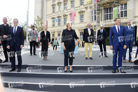 Festakt zur Eröffnung vom Humboldt Forum in Berlin