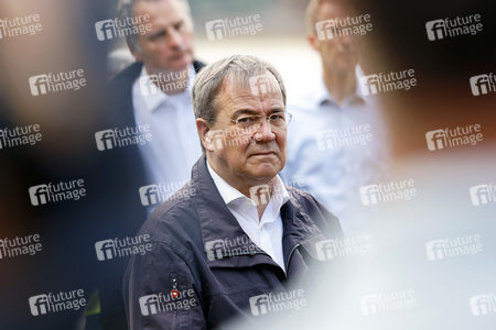Armin Laschet und Horst Seehofer besuchen die Steinbachtalsperre
