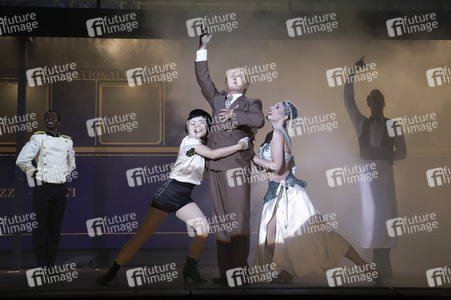 Fotoprobe 'Mord im Orientexpress' in Berlin